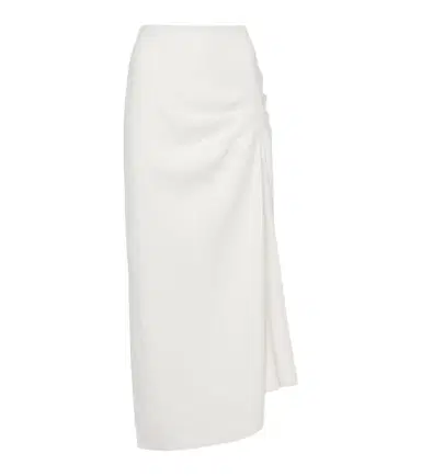 SIR Dorian ruched linen-blend maxi skirt | Thumbnail 1 SIR Dorian ruched linen-blend maxi skirt | Thumbnail 1
