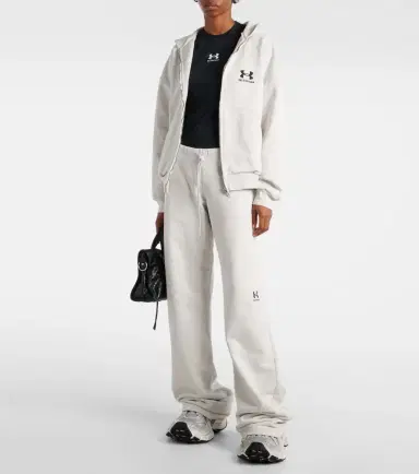 Balenciaga Cotton zip-up hoodie | Thumbnail 4 Balenciaga Cotton zip-up hoodie | Thumbnail 4