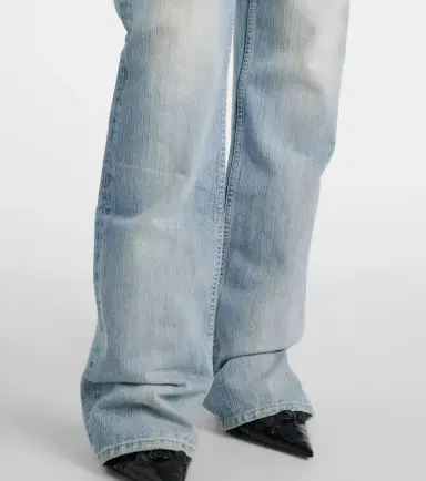 Balenciaga Low-rise faded straight jeans | Thumbnail 4 Balenciaga Low-rise faded straight jeans | Thumbnail 4