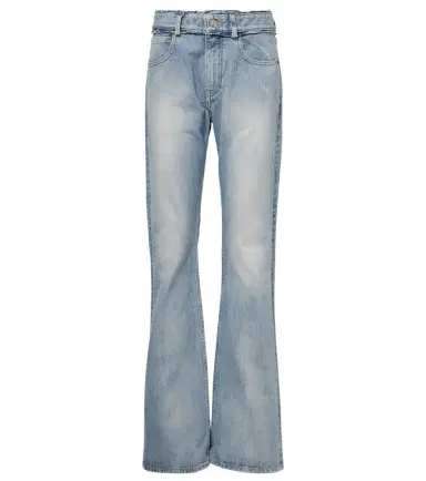 Balenciaga Low-rise faded straight jeans | Thumbnail 1 Balenciaga Low-rise faded straight jeans | Thumbnail 1