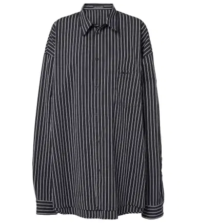 Balenciaga Flatground striped cotton shirt | Thumbnail 1 Balenciaga Flatground striped cotton shirt | Thumbnail 1