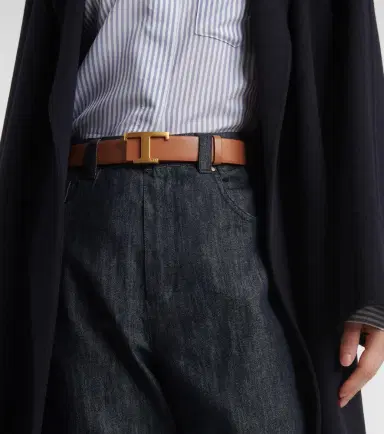 Tod's T Timeless reversible leather belt | Thumbnail 2 Tod's T Timeless reversible leather belt | Thumbnail 2