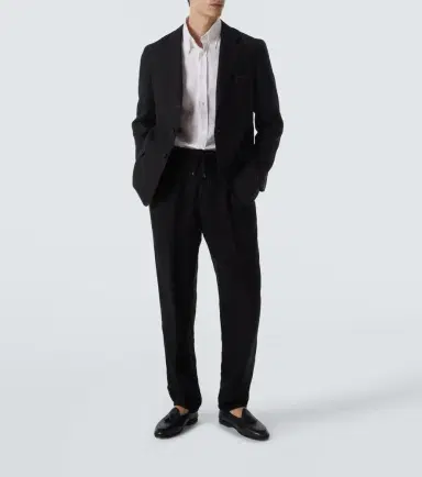 Rubinacci Linen blazer | Thumbnail 6 Rubinacci Linen blazer | Thumbnail 6