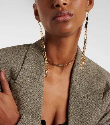 Isabel Marant Beaded drop earrings | Thumbnail 2 Isabel Marant Beaded drop earrings | Thumbnail 2