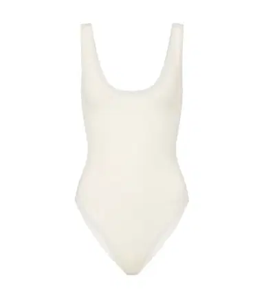 The Row Mandie silk-blend bodysuit | Thumbnail 1 The Row Mandie silk-blend bodysuit | Thumbnail 1