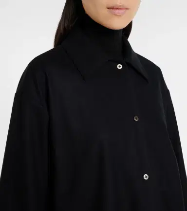 The Row Komako wool and cashmere shirt | Thumbnail 3 The Row Komako wool and cashmere shirt | Thumbnail 3
