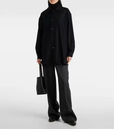 The Row Komako wool and cashmere shirt | Thumbnail 5 The Row Komako wool and cashmere shirt | Thumbnail 5
