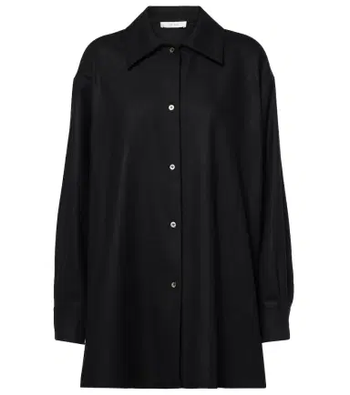 The Row Komako wool and cashmere shirt | Thumbnail 1 The Row Komako wool and cashmere shirt | Thumbnail 1