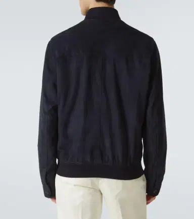 Rubinacci Suede bomber jacket | Thumbnail 7 Rubinacci Suede bomber jacket | Thumbnail 7