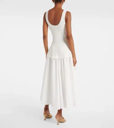 Simkhai Jazz cotton-blend poplin midi dress | Thumbnail 4 Simkhai Jazz cotton-blend poplin midi dress | Thumbnail 4