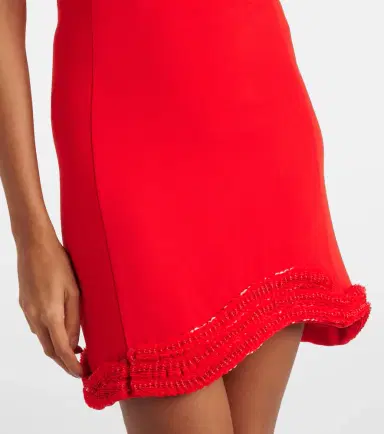 Simkhai Saskia strapless crêpe minidress | Thumbnail 2 Simkhai Saskia strapless crêpe minidress | Thumbnail 2