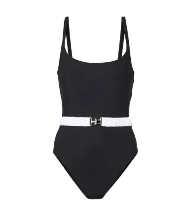Karla Colletto Kia belted swimsuit | Thumbnail 1 Karla Colletto Kia belted swimsuit | Thumbnail 1