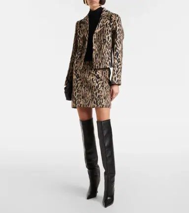 Rixo Mariah leopard-print miniskirt | Thumbnail 2 Rixo Mariah leopard-print miniskirt | Thumbnail 2