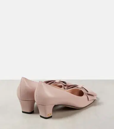 Valentino Garavani Bowow 45 leather pumps | Thumbnail 2 Valentino Garavani Bowow 45 leather pumps | Thumbnail 2