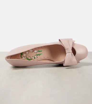 Valentino Garavani Bowow 45 leather pumps | Thumbnail 3 Valentino Garavani Bowow 45 leather pumps | Thumbnail 3