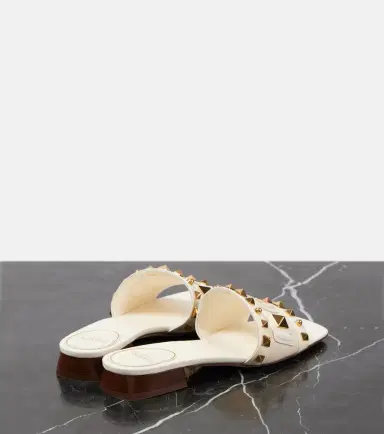 Valentino Garavani Plaster Caster studded leather slides | Thumbnail 3 Valentino Garavani Plaster Caster studded leather slides | Thumbnail 3