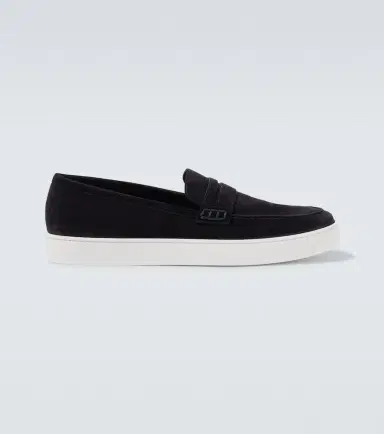 Manolo Blahnik Ellis suede penny loafers | Thumbnail 2 Manolo Blahnik Ellis suede penny loafers | Thumbnail 2