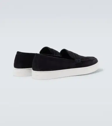 Manolo Blahnik Ellis suede penny loafers | Thumbnail 3 Manolo Blahnik Ellis suede penny loafers | Thumbnail 3