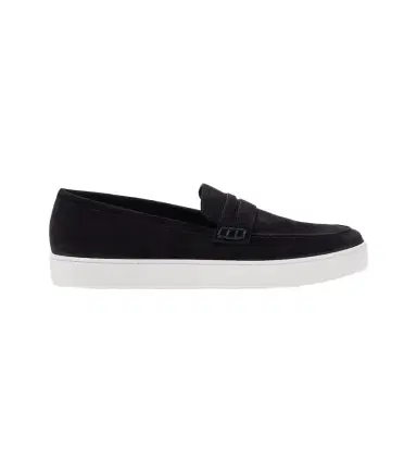 Manolo Blahnik Ellis suede penny loafers | Thumbnail 1 Manolo Blahnik Ellis suede penny loafers | Thumbnail 1