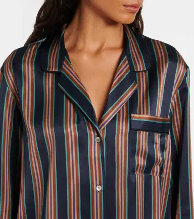 ASCENO Paris silk charmeuse shirt | Thumbnail 2 ASCENO Paris silk charmeuse shirt | Thumbnail 2