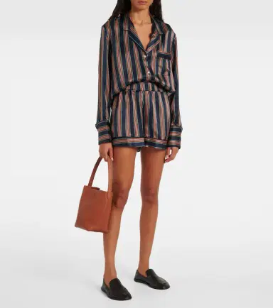 ASCENO Paris silk charmeuse shirt | Thumbnail 4 ASCENO Paris silk charmeuse shirt | Thumbnail 4