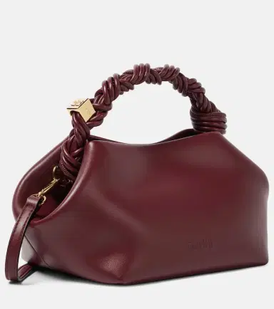 Ganni Bou Small leather top-handle bag | Thumbnail 2 Ganni Bou Small leather top-handle bag | Thumbnail 2