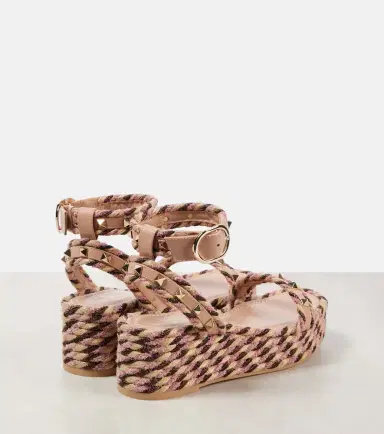 Valentino Garavani Rockstud Torchon espadrille sandals | Thumbnail 5 Valentino Garavani Rockstud Torchon espadrille sandals | Thumbnail 5