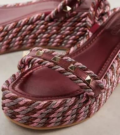 Valentino Garavani Rockstud Torchon espadrille sandals | Thumbnail 3 Valentino Garavani Rockstud Torchon espadrille sandals | Thumbnail 3
