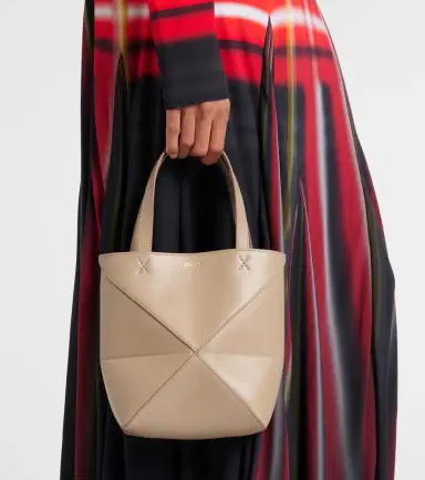 Loewe Puzzle Fold Mini leather tote bag | Thumbnail 3 Loewe Puzzle Fold Mini leather tote bag | Thumbnail 3