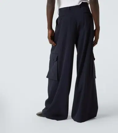 Dries Van Noten High-rise wool cargo pants | Thumbnail 3 Dries Van Noten High-rise wool cargo pants | Thumbnail 3