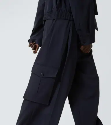 Dries Van Noten High-rise wool cargo pants | Thumbnail 5 Dries Van Noten High-rise wool cargo pants | Thumbnail 5