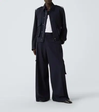 Dries Van Noten High-rise wool cargo pants | Thumbnail 6 Dries Van Noten High-rise wool cargo pants | Thumbnail 6