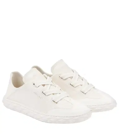 Jimmy Choo Diamond Light Flex/F leather sneakers | Thumbnail 1 Jimmy Choo Diamond Light Flex/F leather sneakers | Thumbnail 1