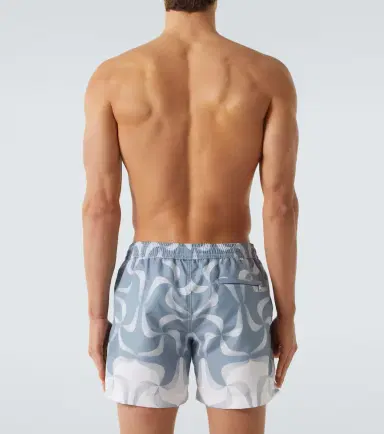 Commas Mantra printed swim trunks | Thumbnail 4 Commas Mantra printed swim trunks | Thumbnail 4