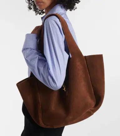 Saint Laurent Le 5 à 7 Bea suede tote bag | Thumbnail 5 Saint Laurent Le 5 à 7 Bea suede tote bag | Thumbnail 5
