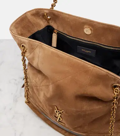 Saint Laurent Jamie Shopping Medium suede tote bag | Thumbnail 5 Saint Laurent Jamie Shopping Medium suede tote bag | Thumbnail 5
