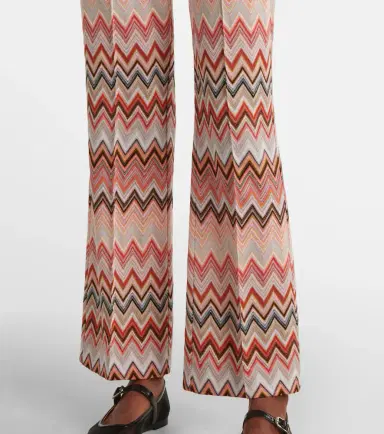 Missoni Zigzag cotton-blend straight pants | Thumbnail 2 Missoni Zigzag cotton-blend straight pants | Thumbnail 2