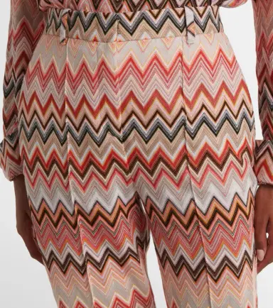 Missoni Zigzag cotton-blend straight pants | Thumbnail 5 Missoni Zigzag cotton-blend straight pants | Thumbnail 5