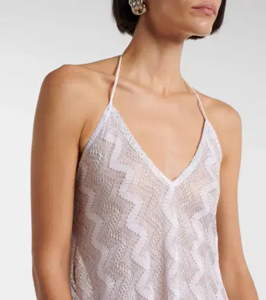 Missoni Zigzag fringed lamé beach dress | Thumbnail 5 Missoni Zigzag fringed lamé beach dress | Thumbnail 5