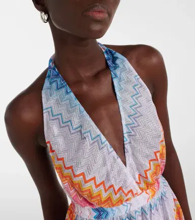 Missoni Zigzag halterneck romper | Thumbnail 3 Missoni Zigzag halterneck romper | Thumbnail 3