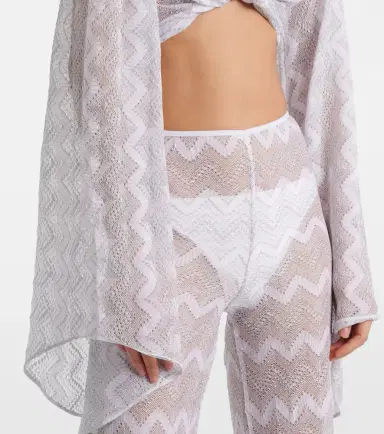 Missoni Zigzag lamé crop top | Thumbnail 2 Missoni Zigzag lamé crop top | Thumbnail 2