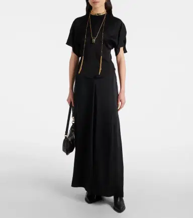 Isabel Marant Karlita satin top | Thumbnail 2 Isabel Marant Karlita satin top | Thumbnail 2