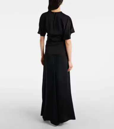Isabel Marant Karlita satin top | Thumbnail 3 Isabel Marant Karlita satin top | Thumbnail 3
