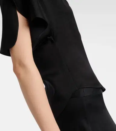 Isabel Marant Karlita satin top | Thumbnail 4 Isabel Marant Karlita satin top | Thumbnail 4
