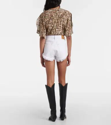 Isabel Marant Eneidao denim shorts | Thumbnail 4 Isabel Marant Eneidao denim shorts | Thumbnail 4