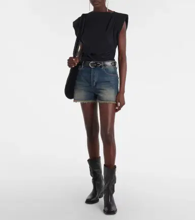 Isabel Marant Maisan cotton jersey T-shirt | Thumbnail 4 Isabel Marant Maisan cotton jersey T-shirt | Thumbnail 4