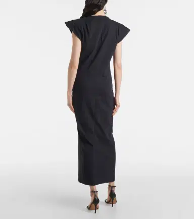 Isabel Marant Nadela cotton jersey maxi dress | Thumbnail 3 Isabel Marant Nadela cotton jersey maxi dress | Thumbnail 3