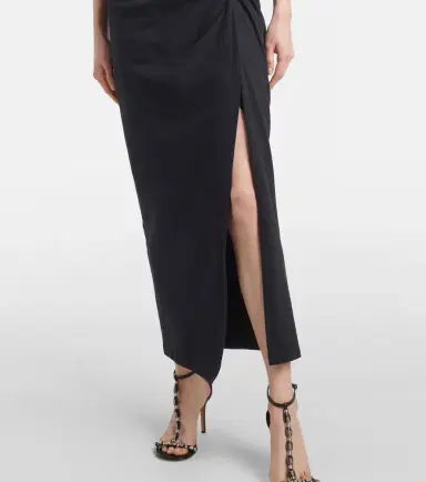 Isabel Marant Nadela cotton jersey maxi dress | Thumbnail 5 Isabel Marant Nadela cotton jersey maxi dress | Thumbnail 5