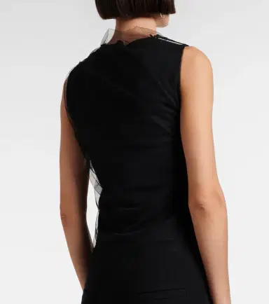 Dorothee Schumacher Draped tulle top | Thumbnail 3 Dorothee Schumacher Draped tulle top | Thumbnail 3