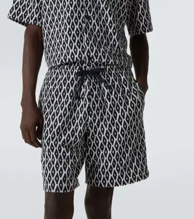 Orlebar Brown Printed cotton-blend terry shorts | Thumbnail 3 Orlebar Brown Printed cotton-blend terry shorts | Thumbnail 3